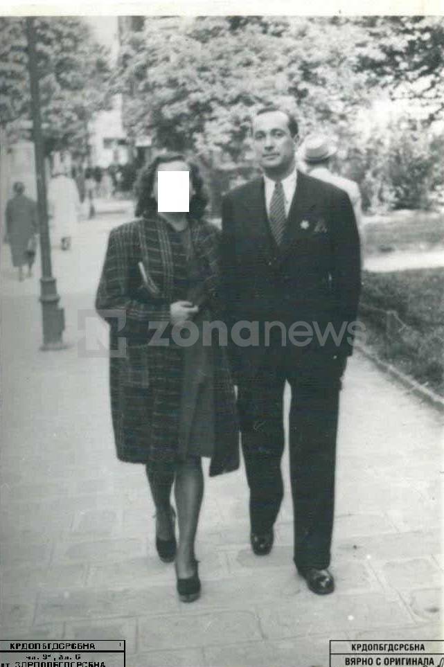 Израел Зеев Израел (Бачи Зеев) с любовница